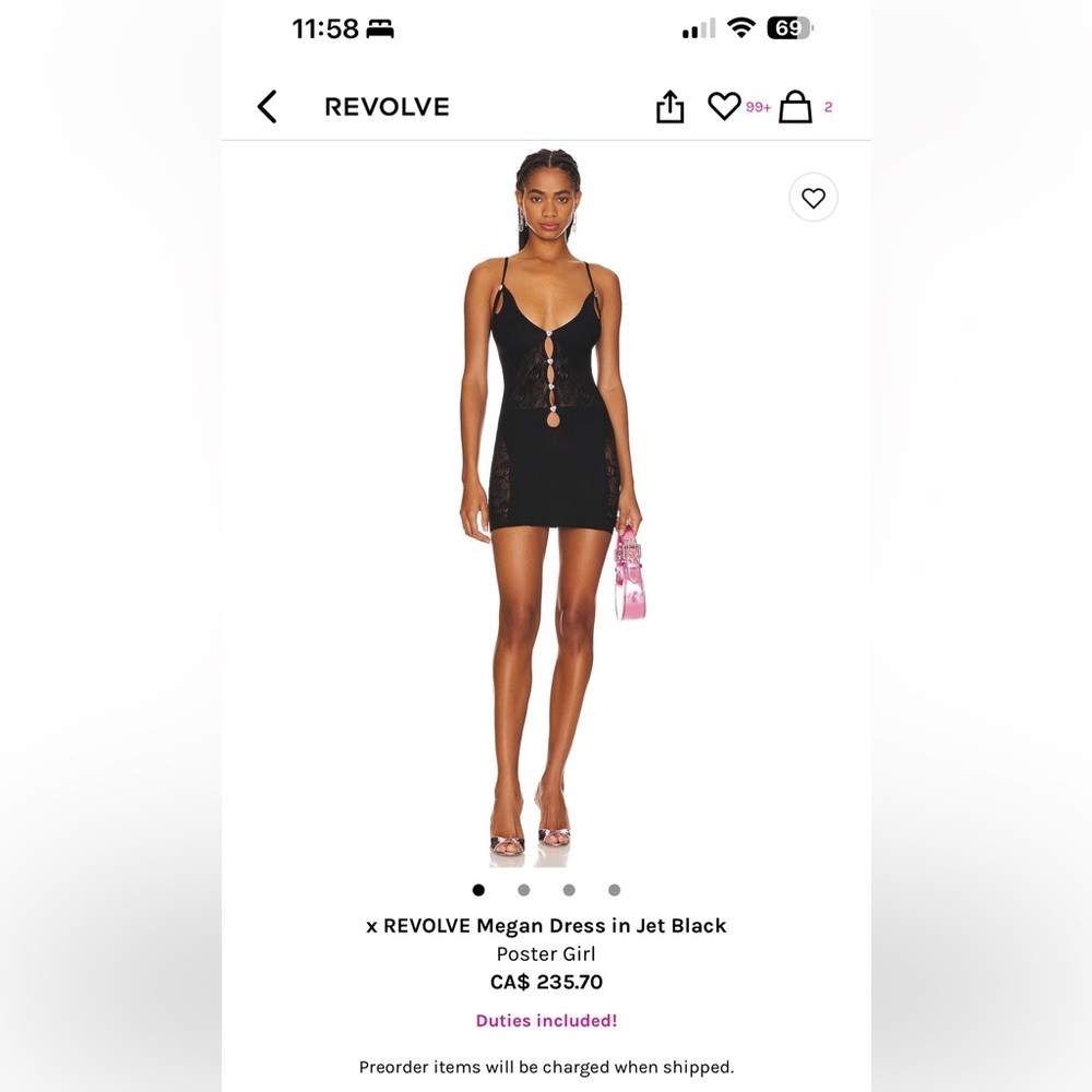 POSTER GIRL MEGAN DRESS